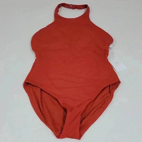 NWT Andie Swim, The Luzon One Piece, XL, Red/Orange - Picture 2 of 10